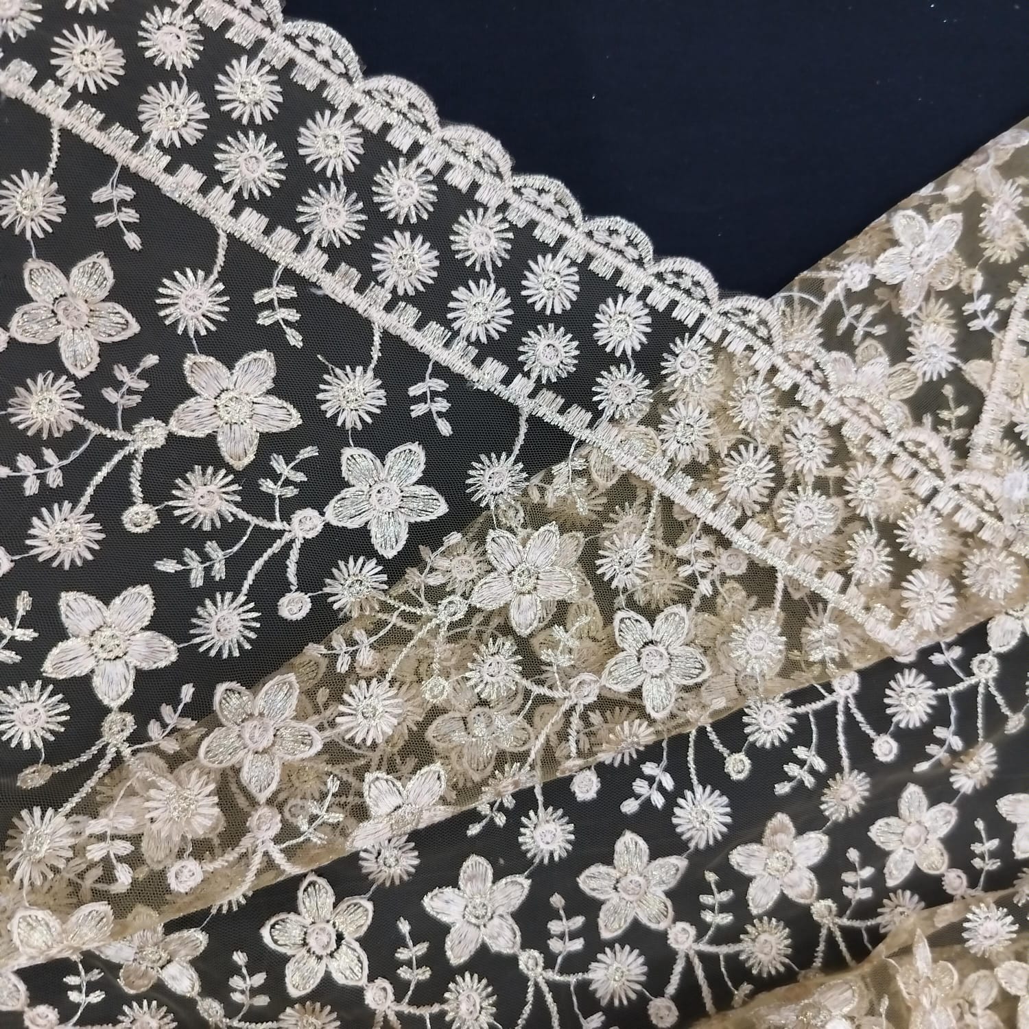 Silk fabric manufacturing workspace